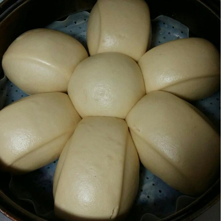 有着面包口感的红糖馒头（一次发酵）