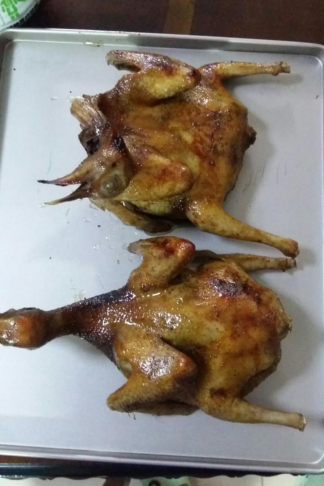 烤乳鸽烤箱版
