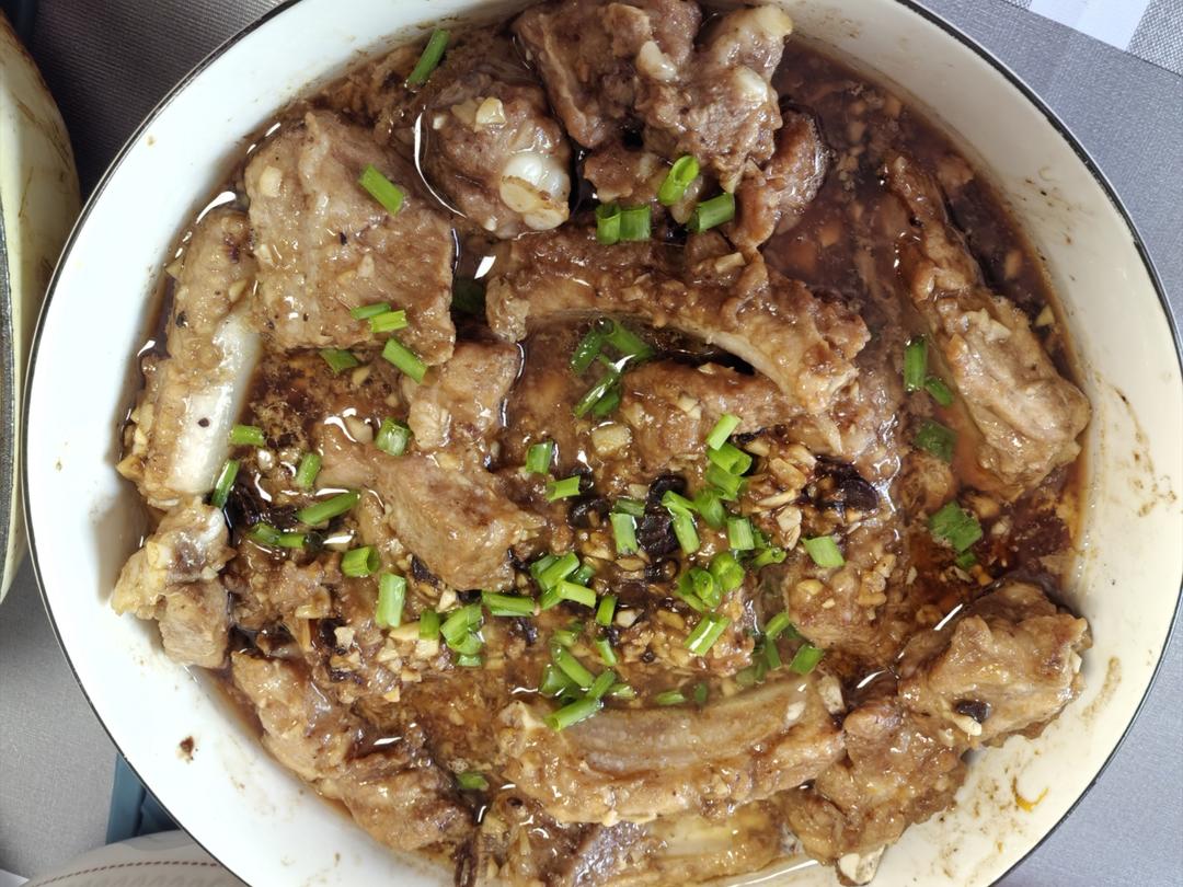 豆豉蒸排骨