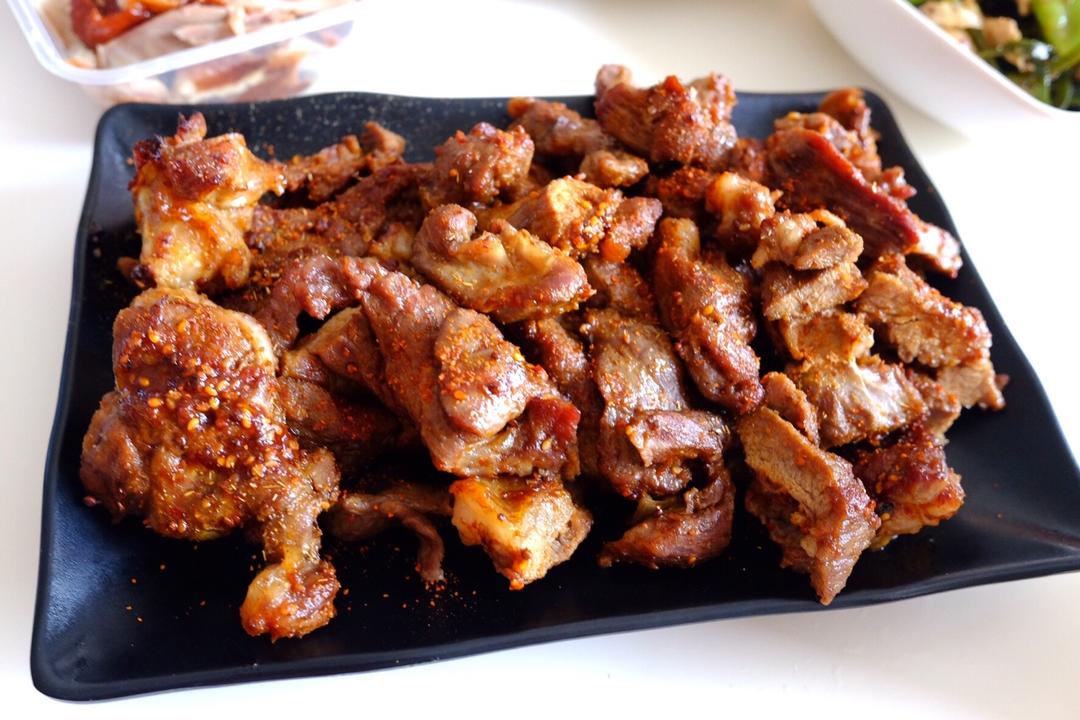 浪客小张做的烤箱烤羊肉