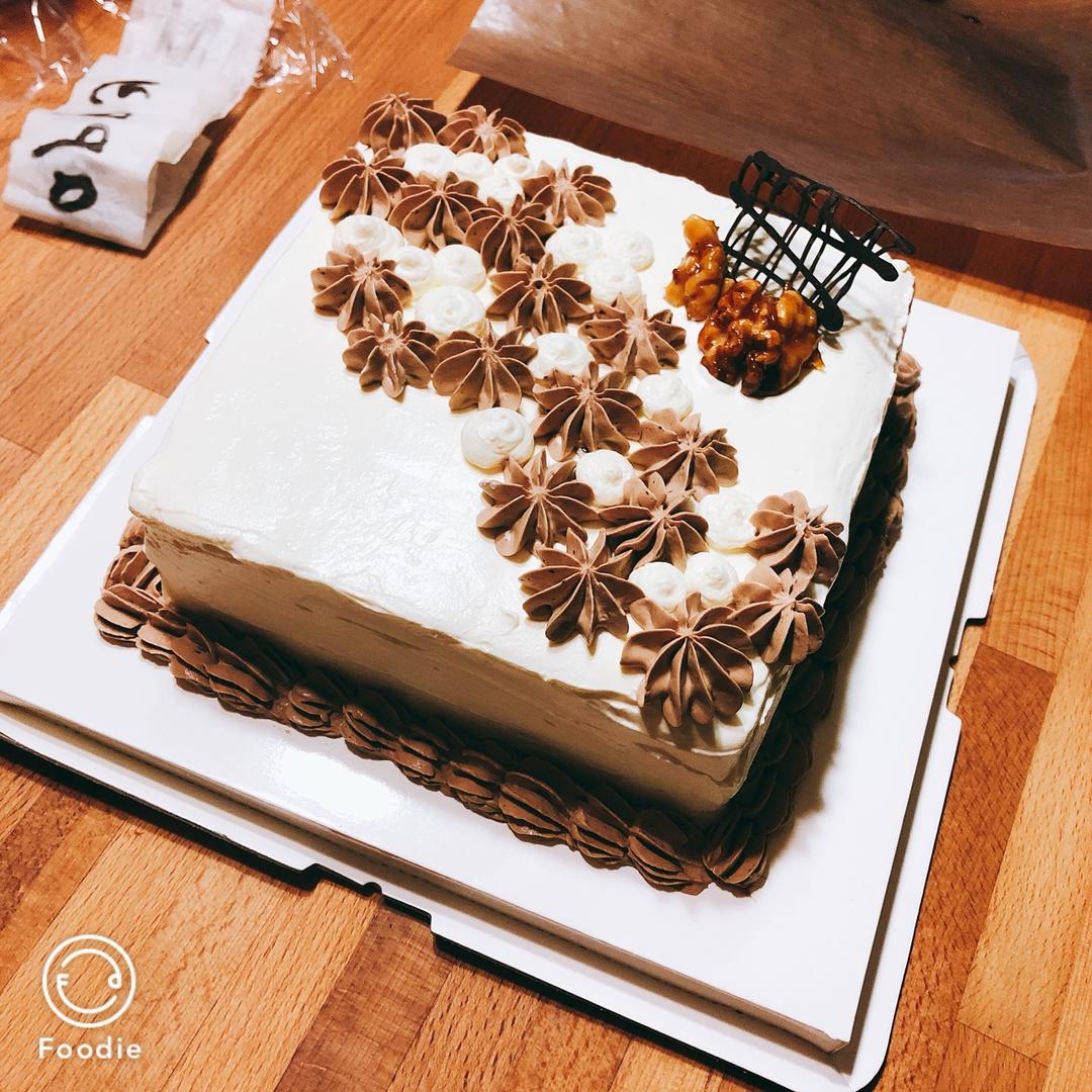 赛杰斯塔Cegesta—椰子慕斯配焦糖核桃巧克力慕斯蛋糕<熊谷裕子>