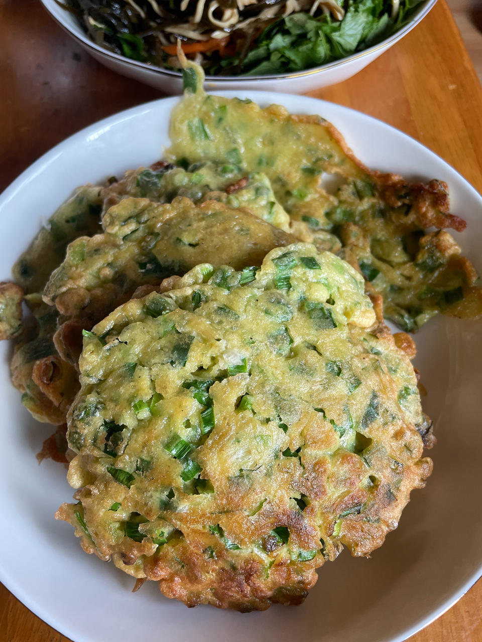 韭菜鸡蛋饼