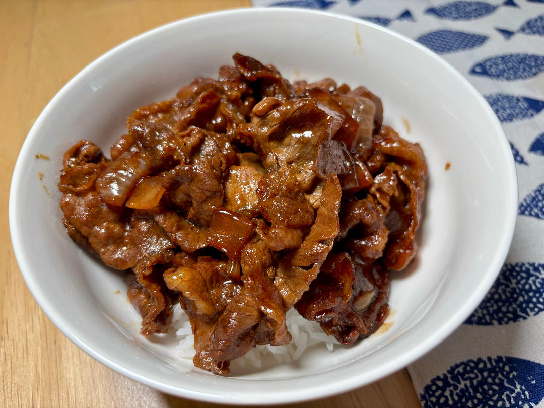 日本朋友教我的超正宗日式肥牛饭做法
