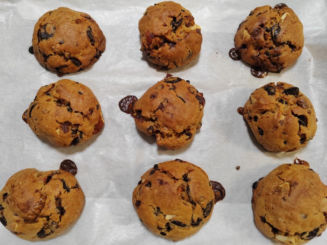 做法超简单～无法拒绝的爆浆纽约软曲奇🍪