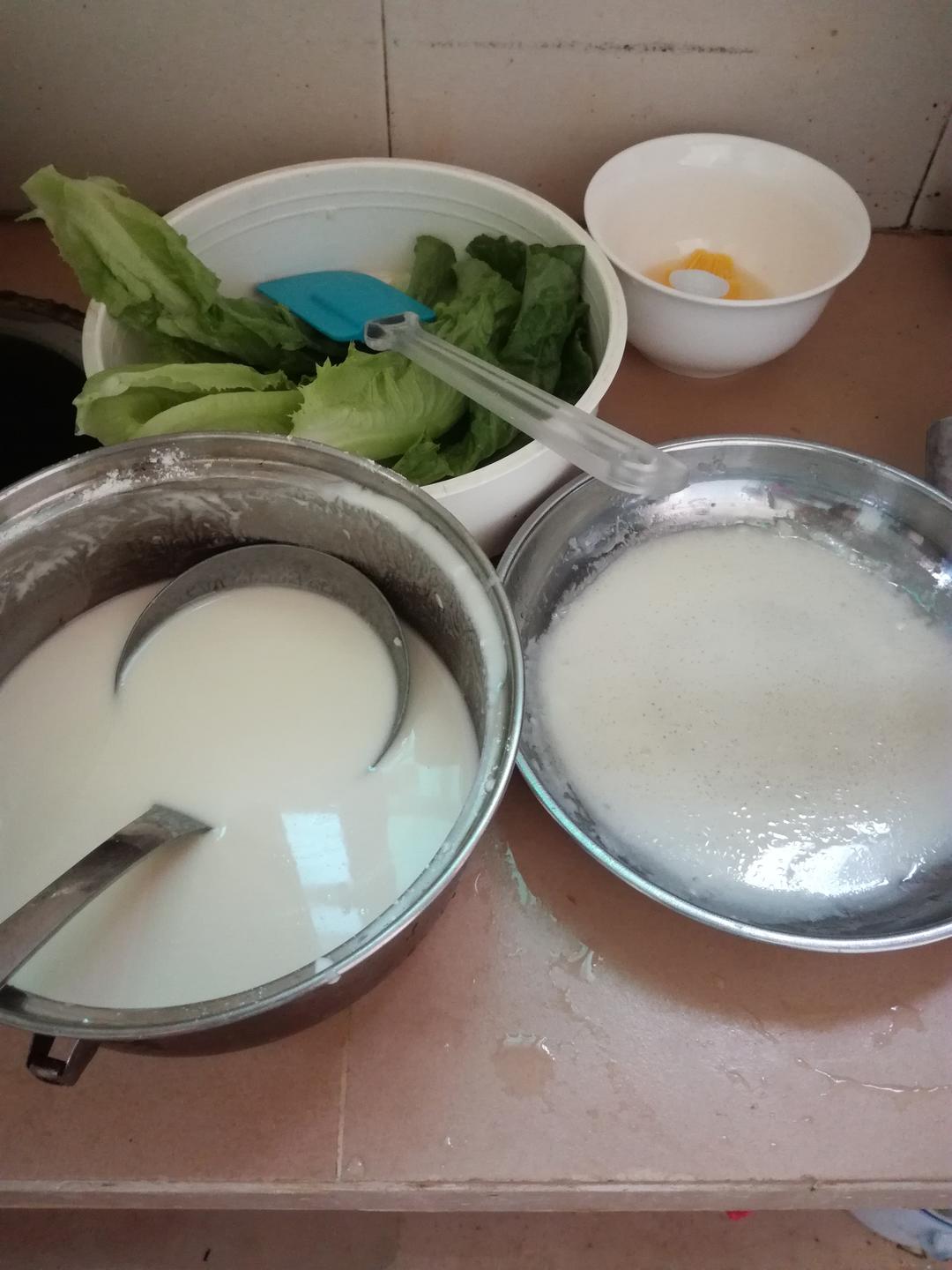 纯奶手撕吐司的做法 步骤1
