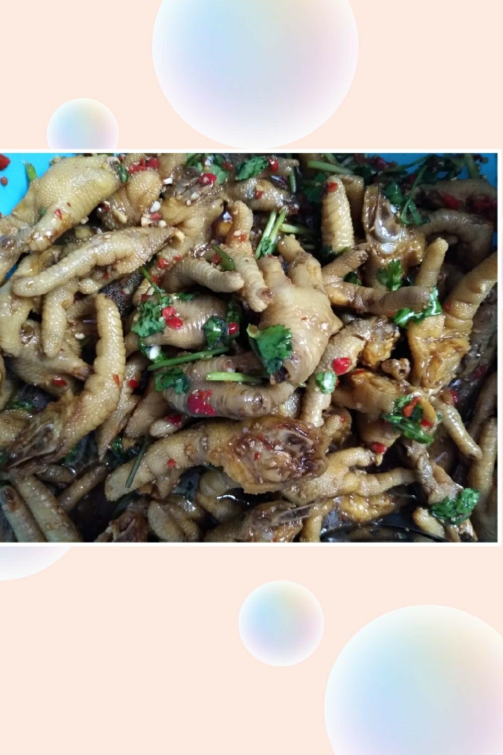 美味酸辣鸡爪
