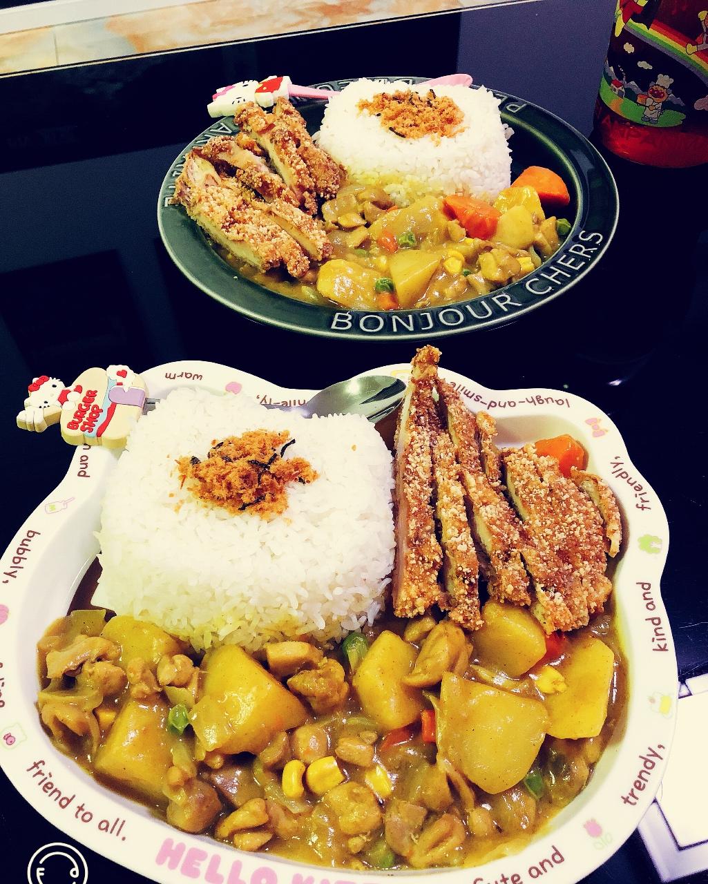 咖喱鸡肉饭