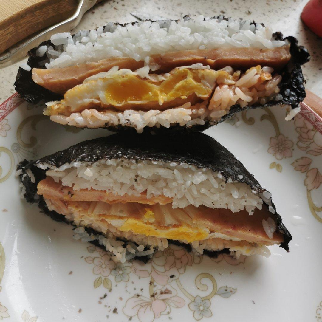 高颜值海苔饭团