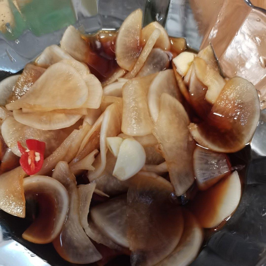 糖醋白萝卜