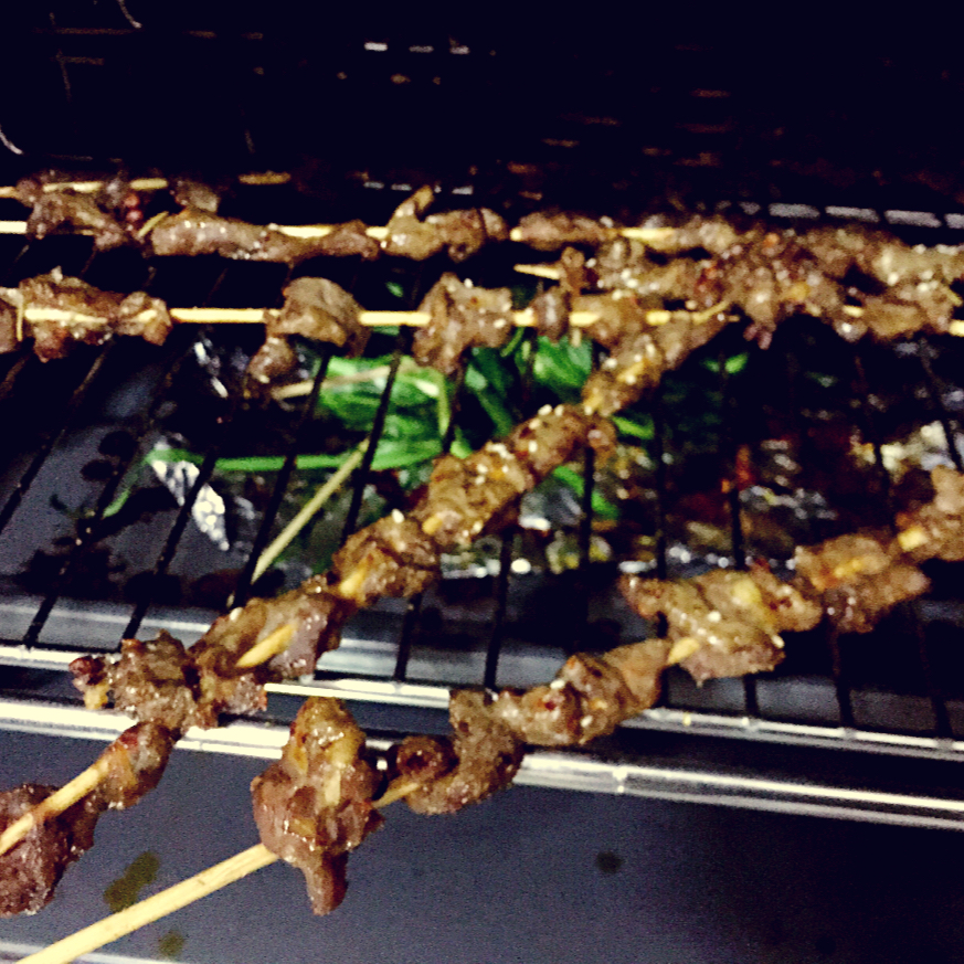 牙签羊肉（烤箱版）