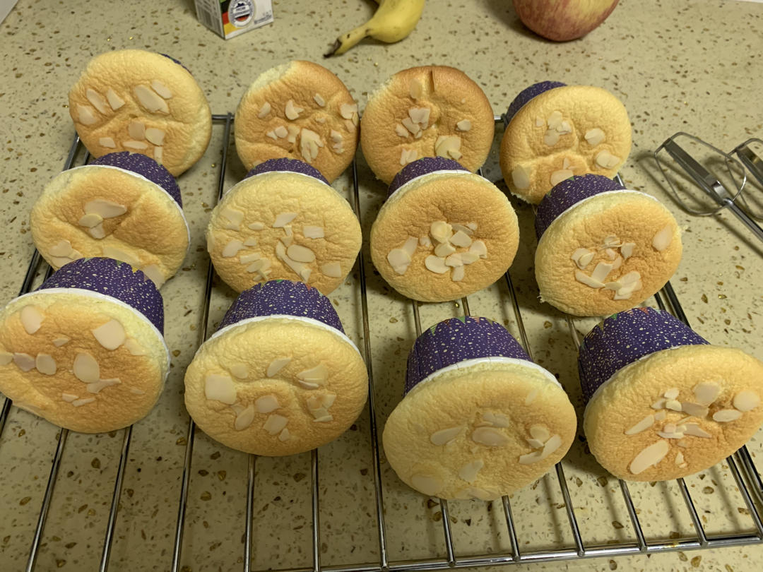 纸杯蛋糕🍰（8寸戚风蛋糕的量）简单易学