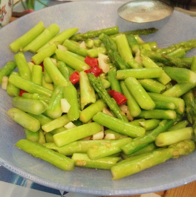 清炒芦笋