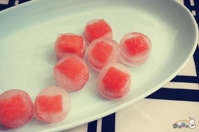 flavoured ice cubes （水果冰）的做法