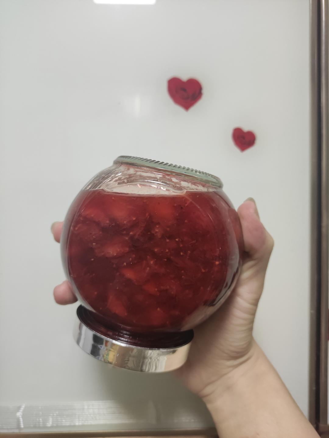 自制无添加草莓酱