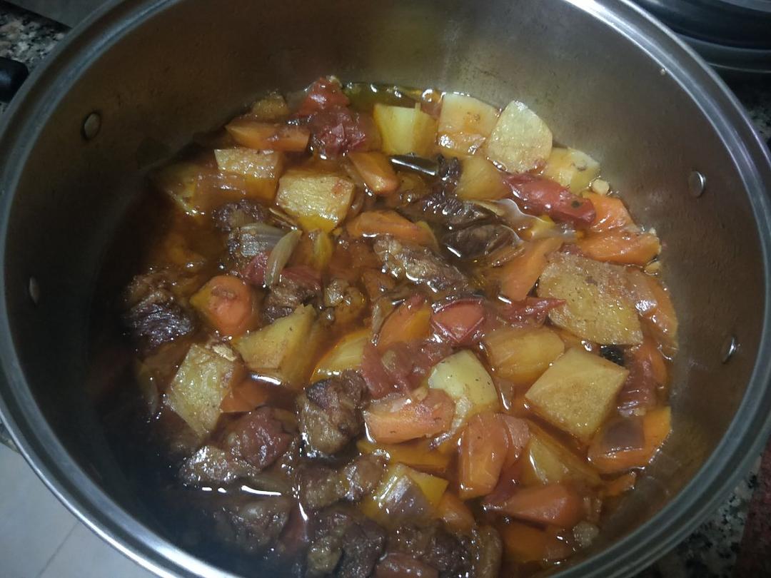 番茄土豆炖牛腩