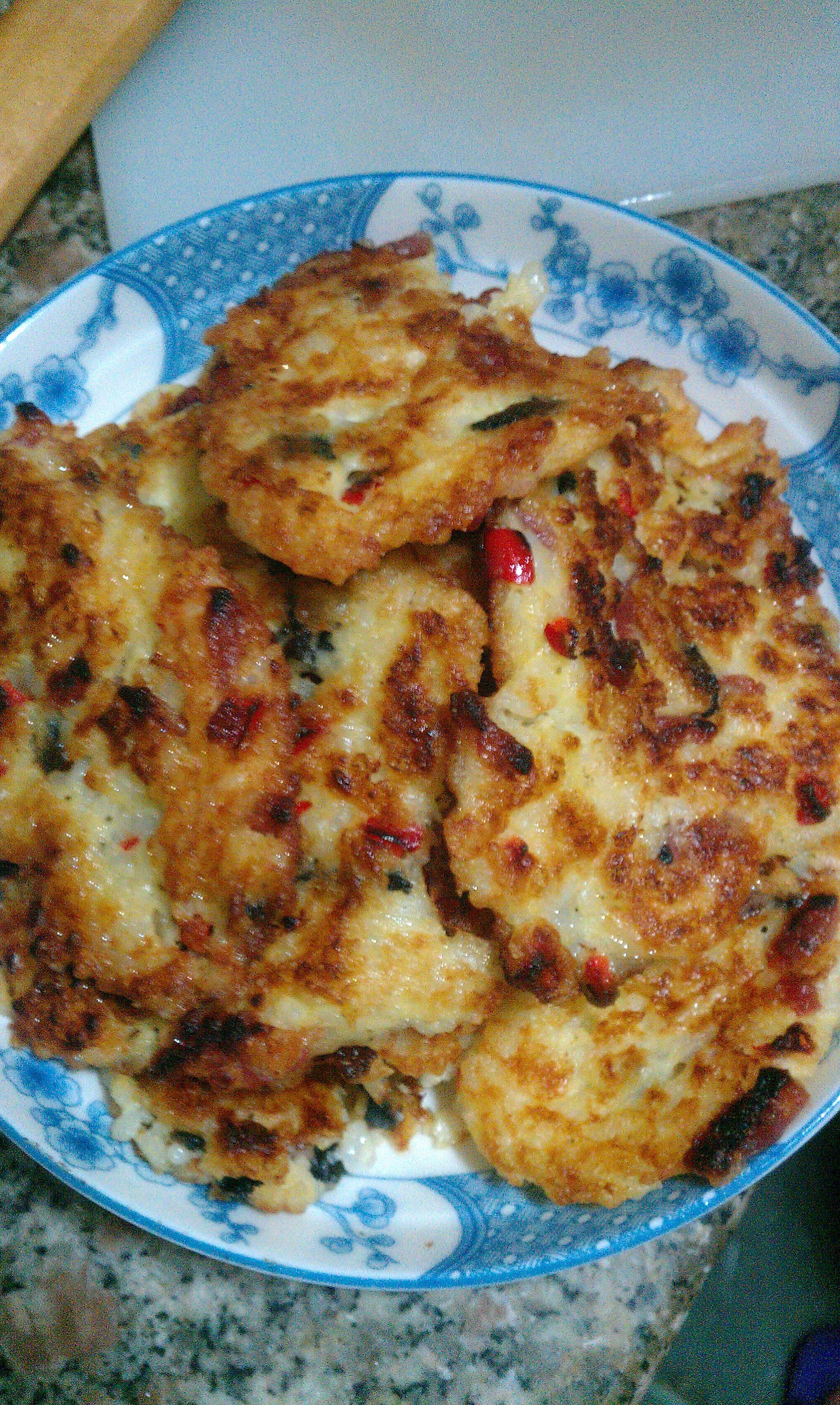 海苔榨菜煎米饼