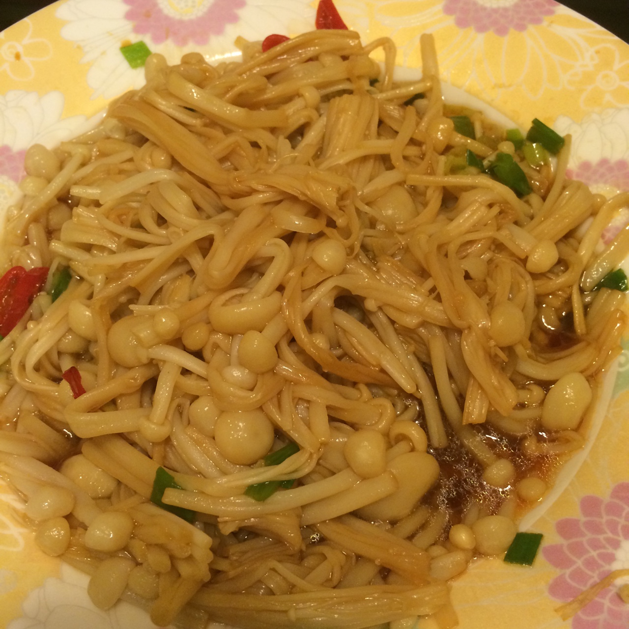 酱炒金针菇