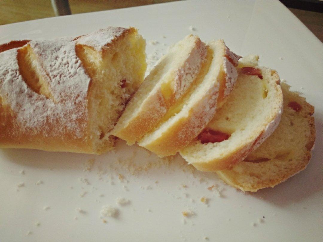 香肠（培根）芝士面包-老面版