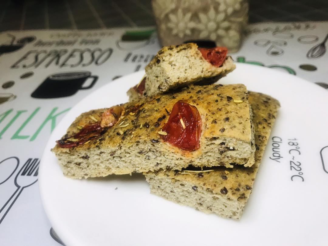 【生酮】新手可做 佛卡夏面包（含麸质）的做法