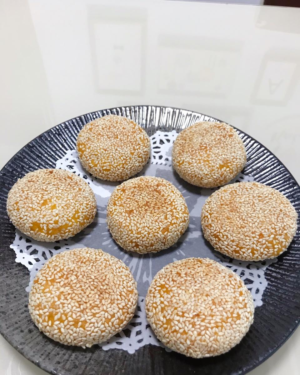 不会变形的南瓜饼