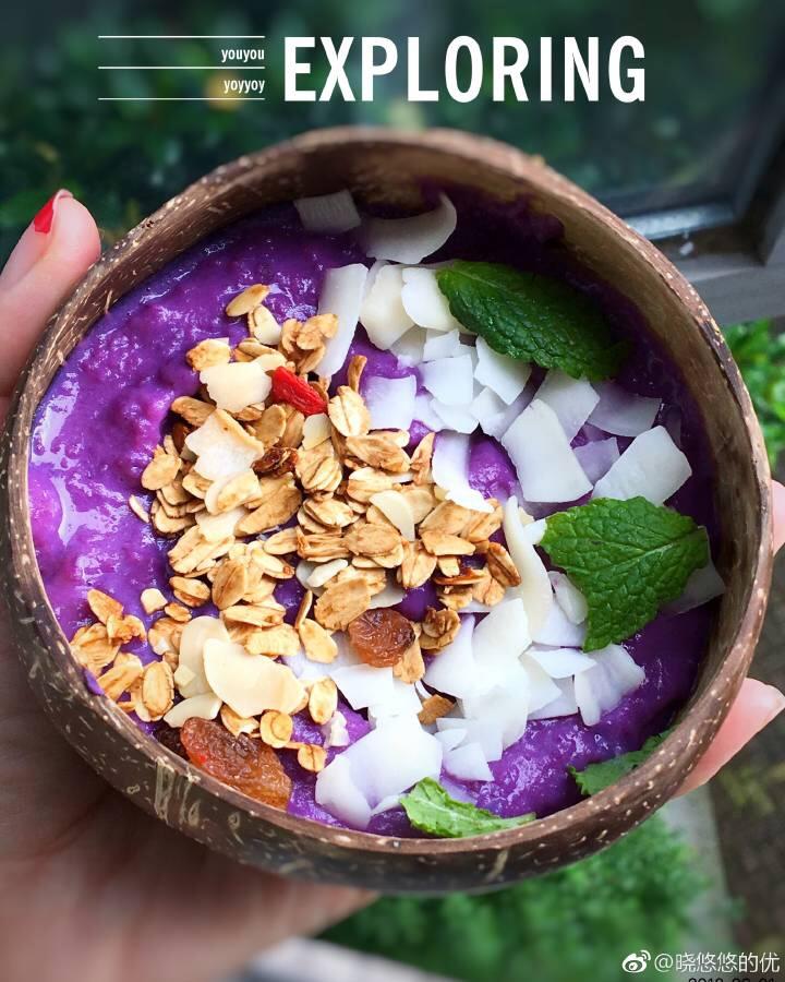 如何做碗适合中国胃的smoothiebowl💗