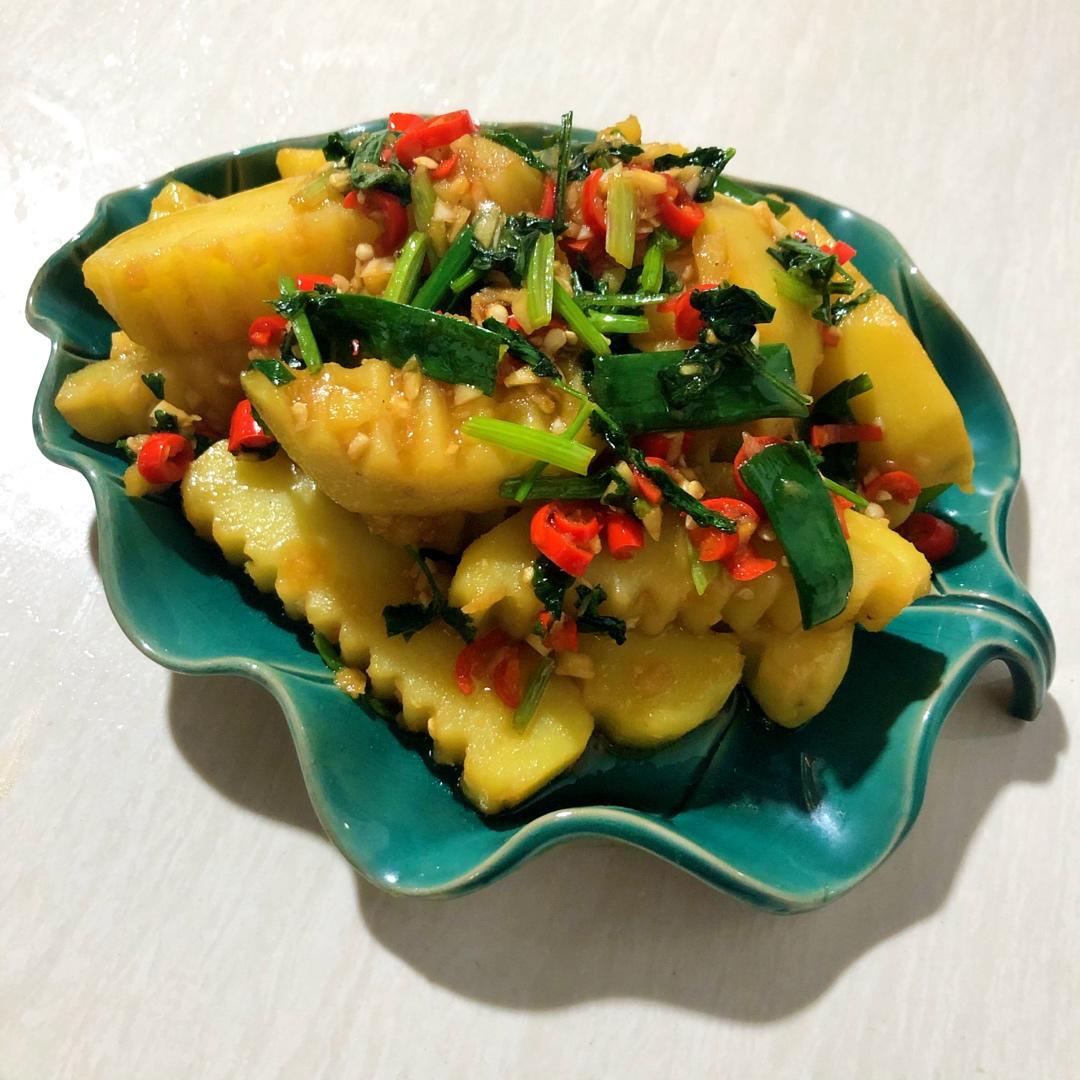 里7做的傣味柠檬洋芋