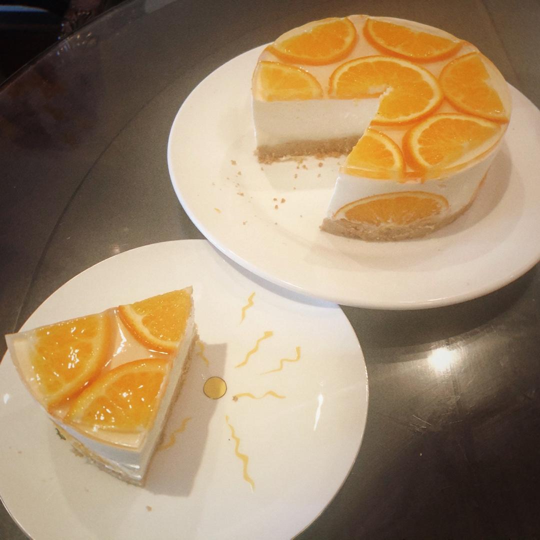 （新手0失败）六寸香橙慕斯蛋糕