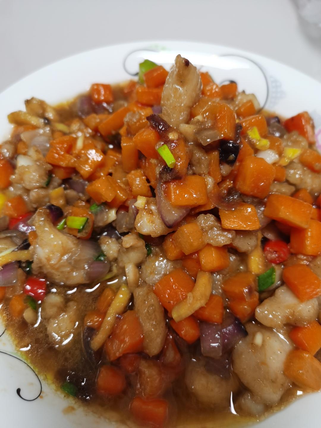 香炒巴沙鱼