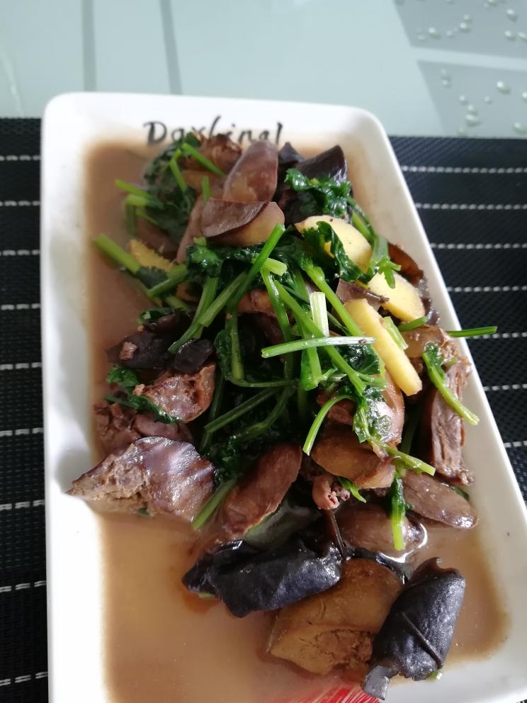 小心肝（鸡心炒鸡肝）的做法