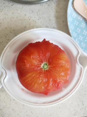 【辅食】西红柿菠菜蛋黄面的做法 步骤3