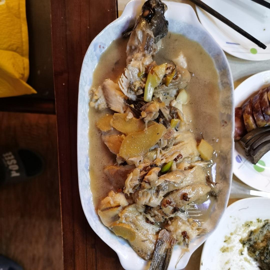 炖比目鱼(偏口鱼)