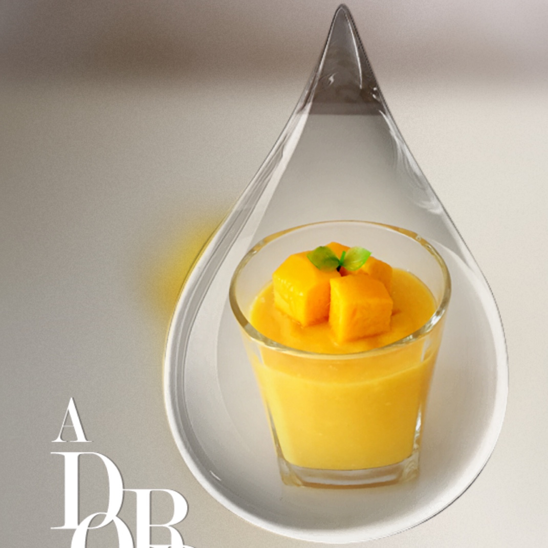 芒果酸奶布丁