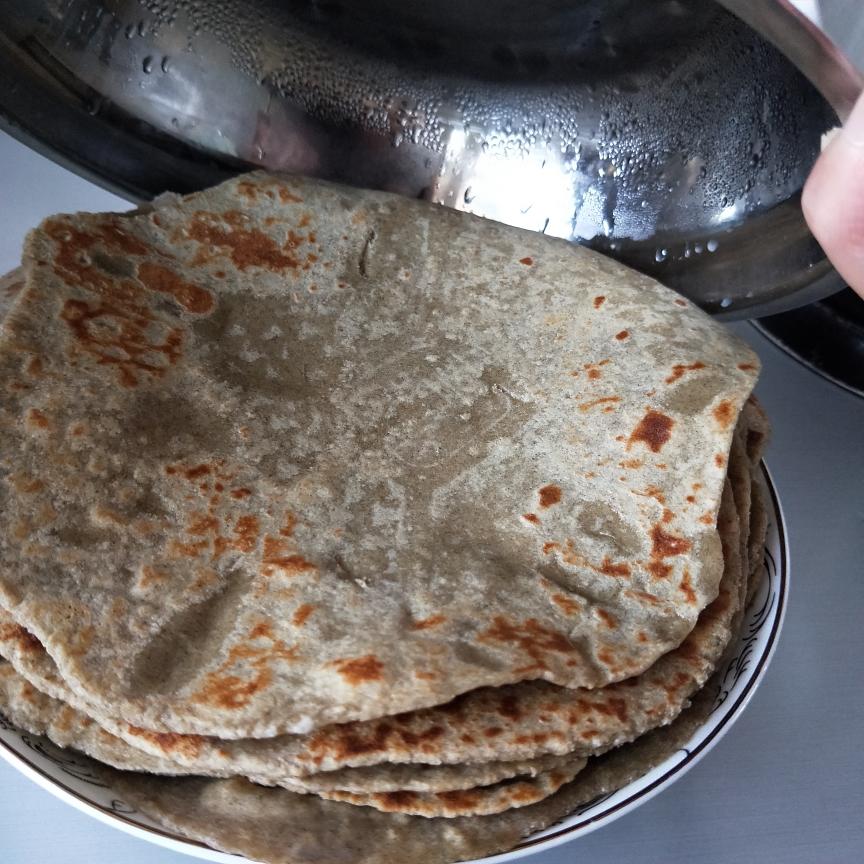 荞麦面饼丝—减肥餐的做法 步骤6