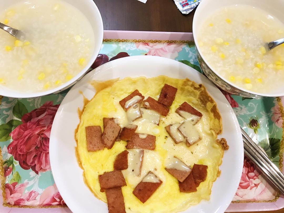 披萨蛋（快速早餐）