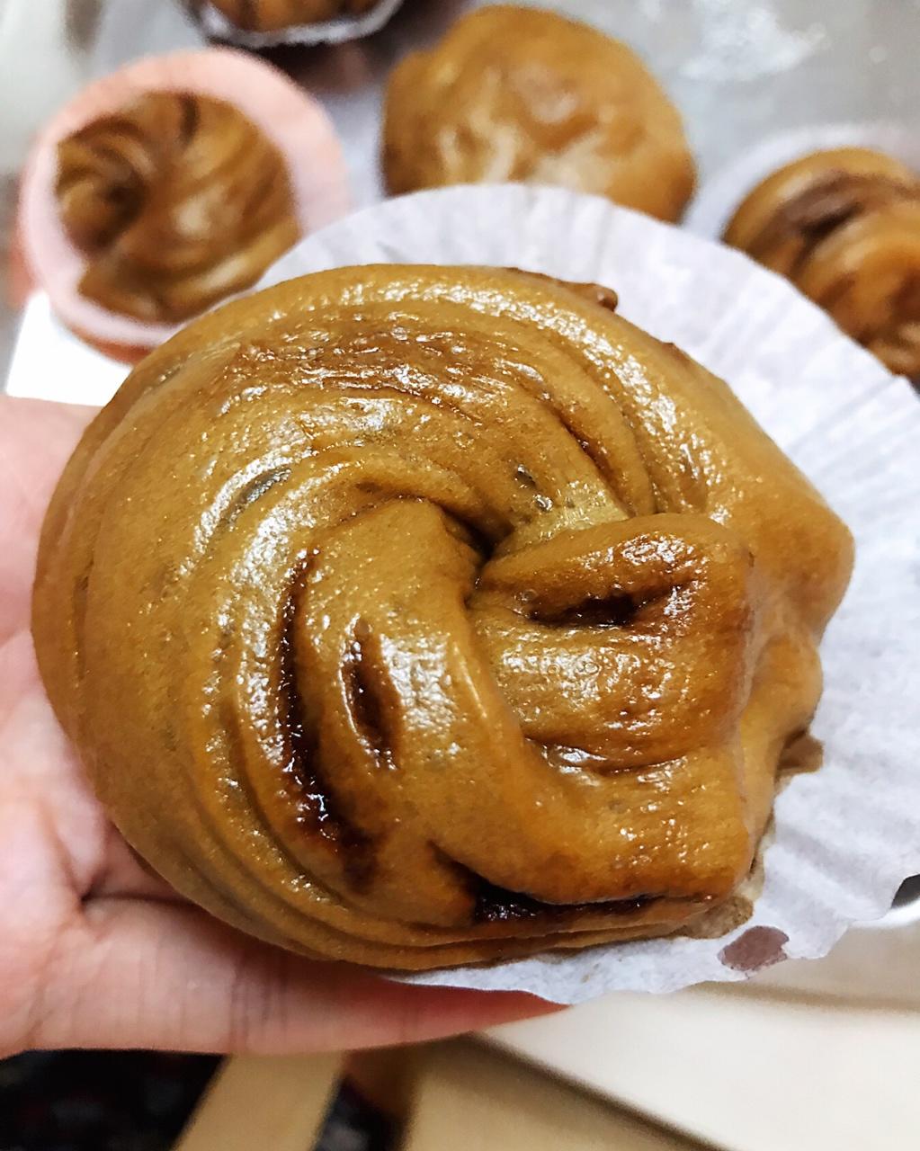 奶香红糖馒头