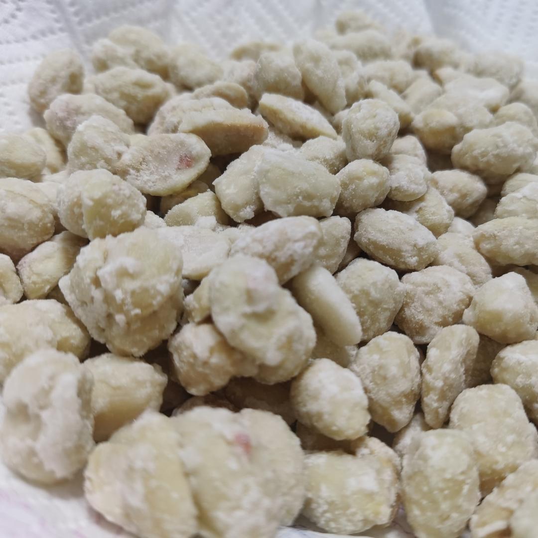 糖霜花生（花生粘）详细动图教你挂霜又薄又均匀的技巧