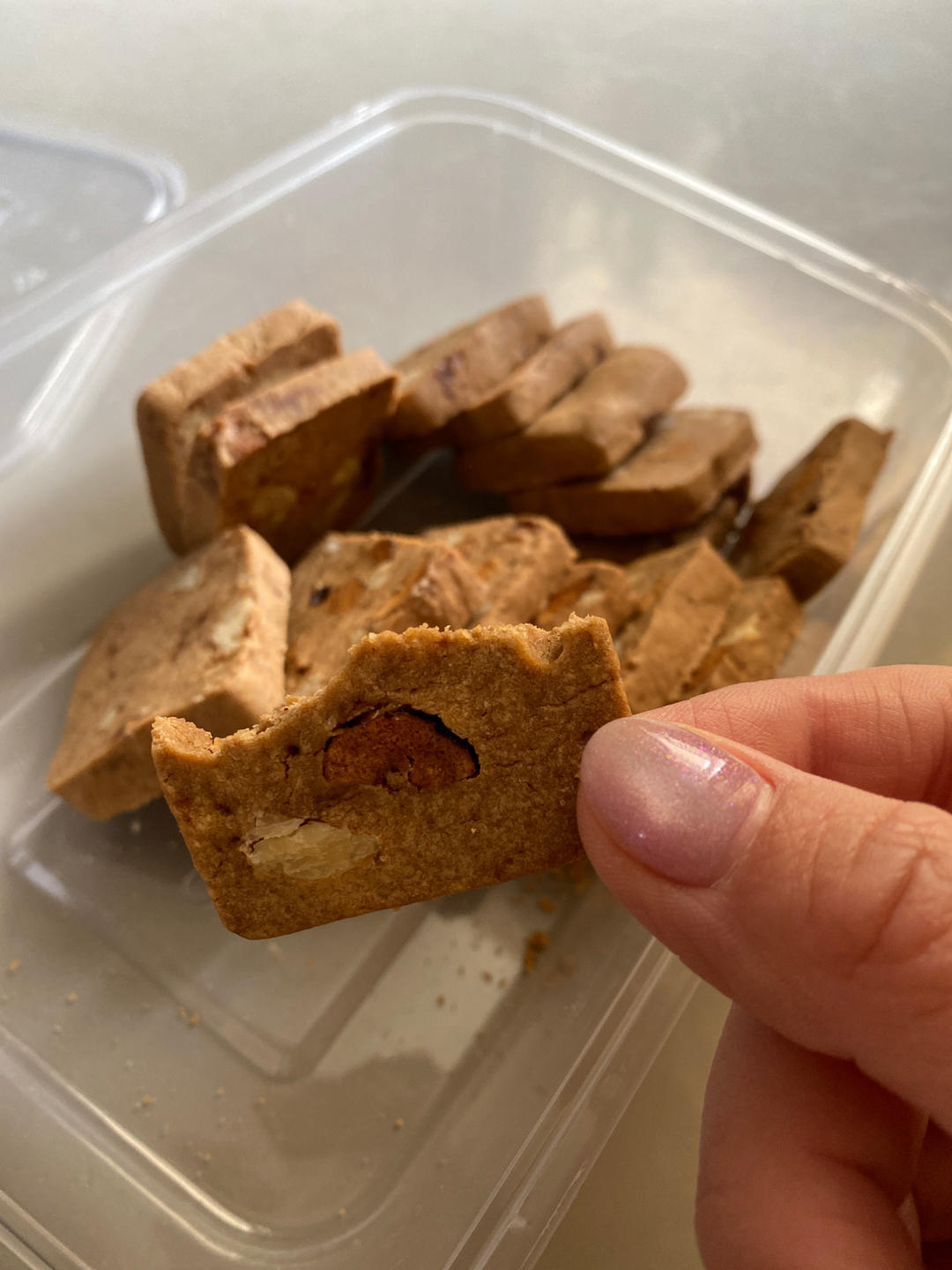 少油少糖-红糖红枣核桃饼干