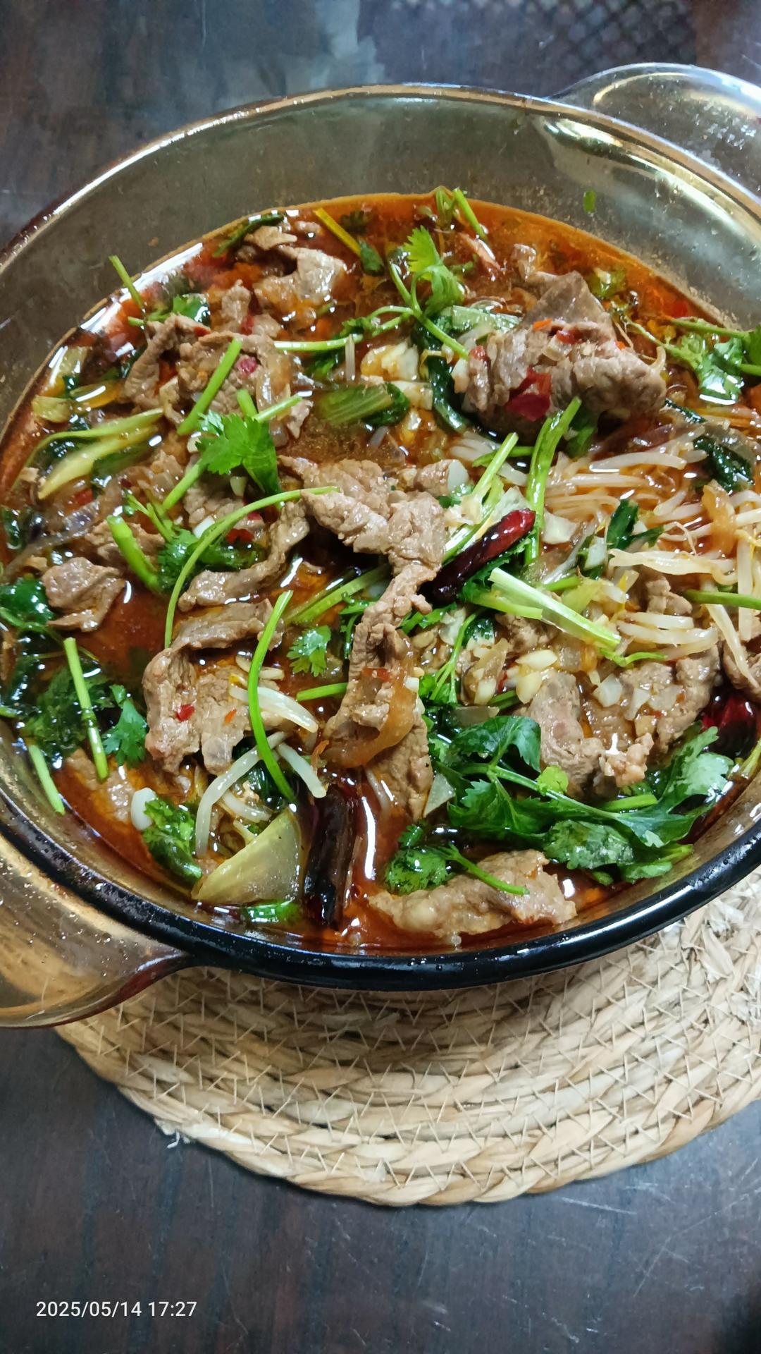 水煮牛肉（家庭版）