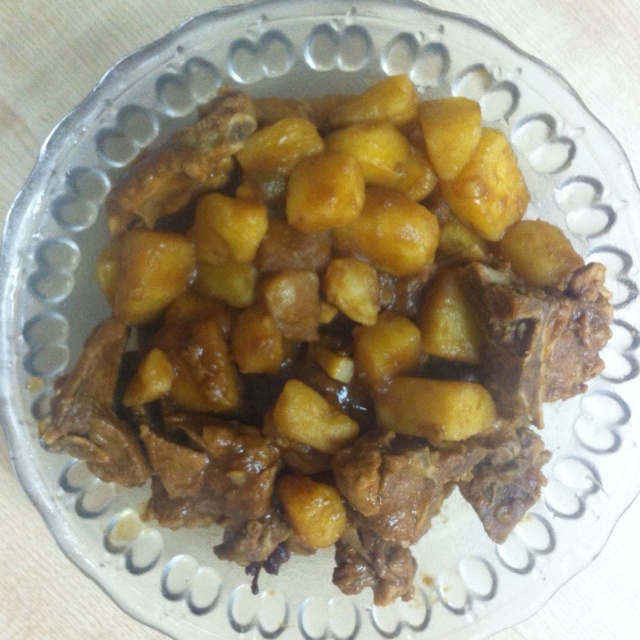 排骨炖土豆