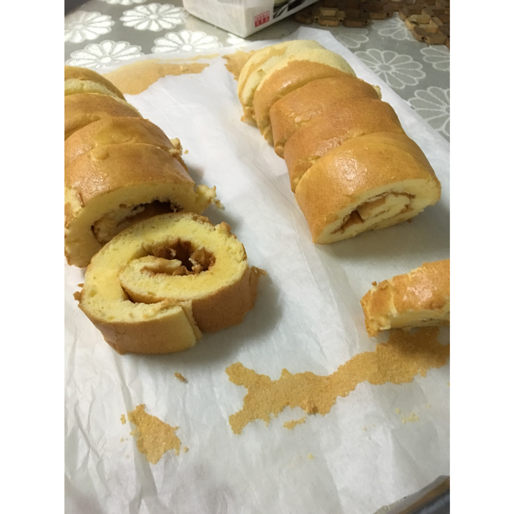 原味蛋糕卷