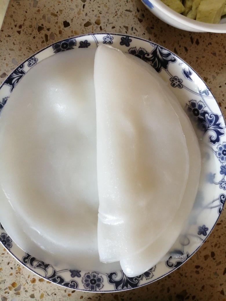 不用洗面，零失败的凉皮！信我😆好开心，终于找了又简单又成功的方法😃