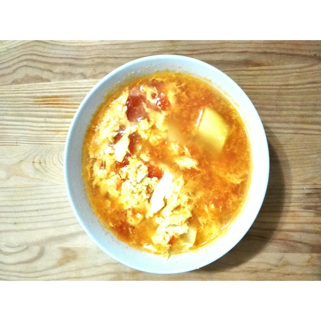 番茄土豆浓汤
