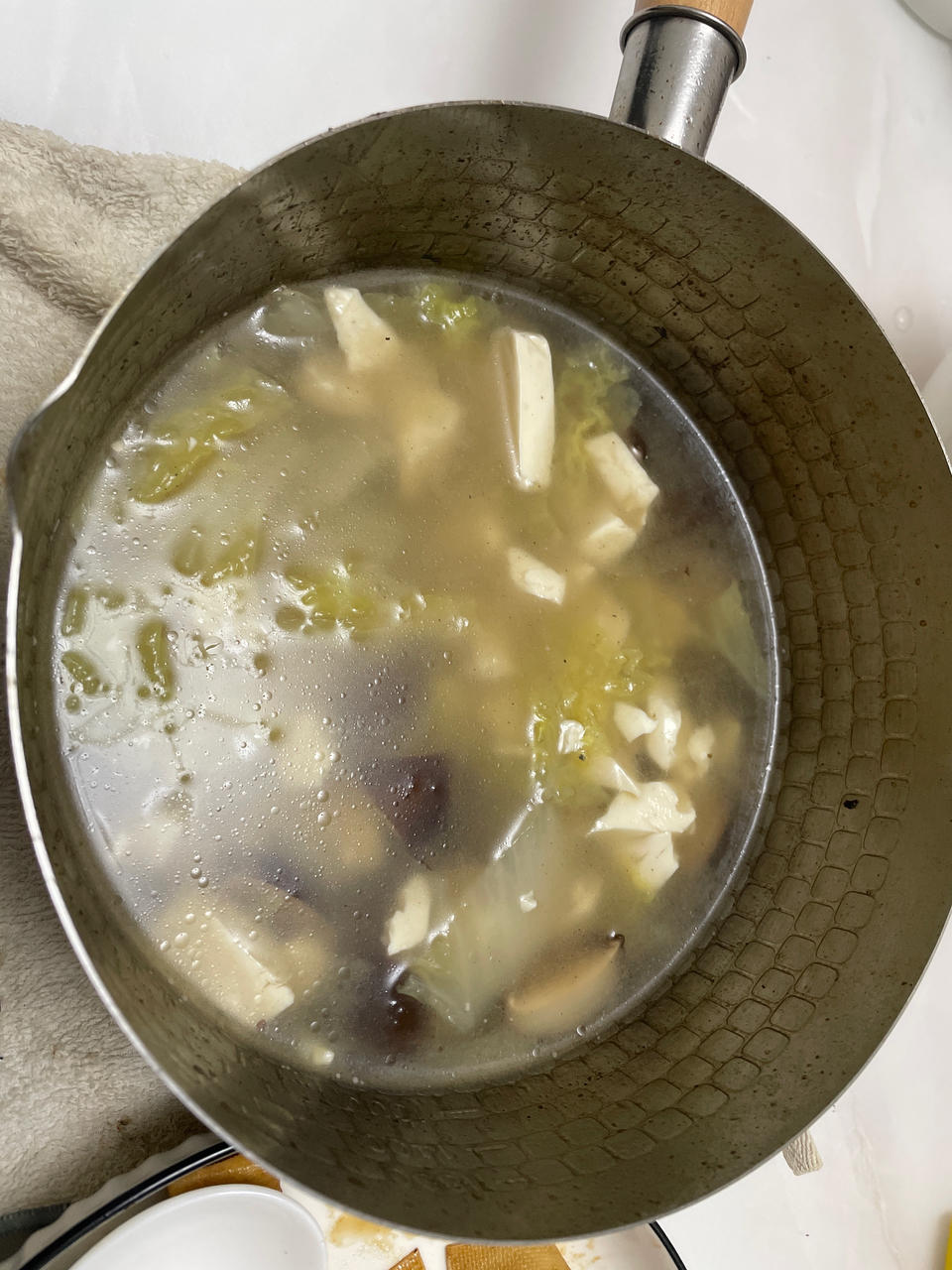 好喝开胃小汤-内酯豆腐汤