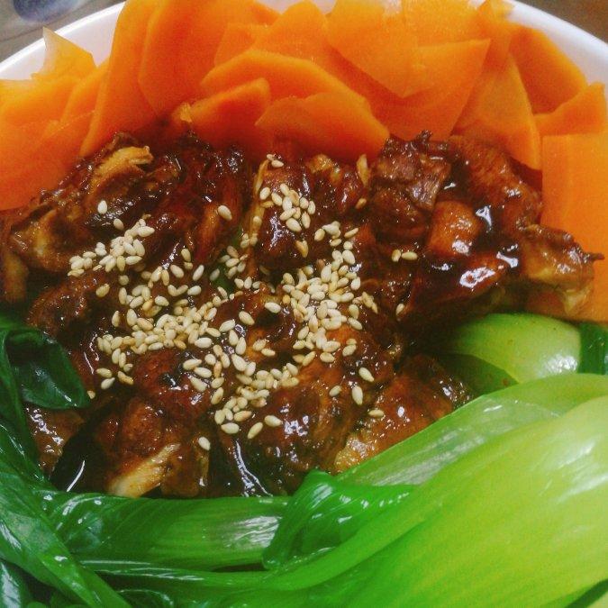 照烧鸡腿饭