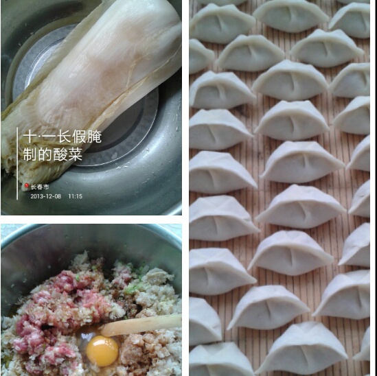 酸菜饺子