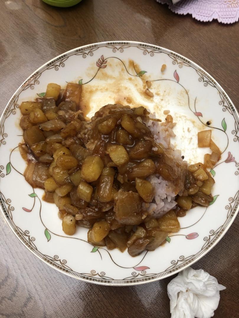 好吃到舔碗底的土豆肥牛拌饭