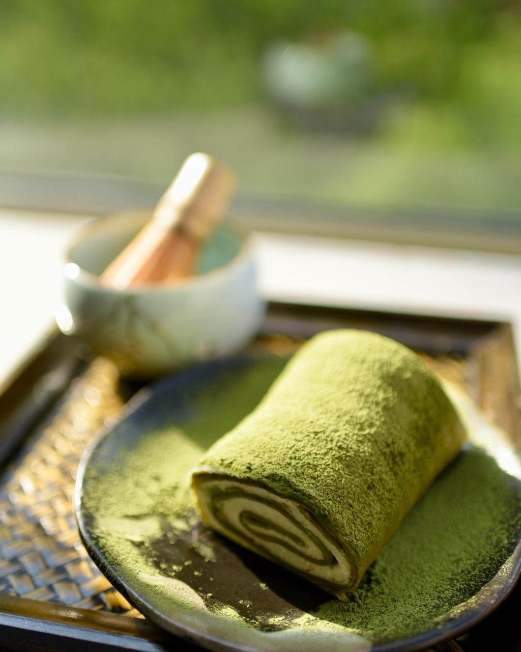 抹茶奶冻毛巾卷【曼食慢语】