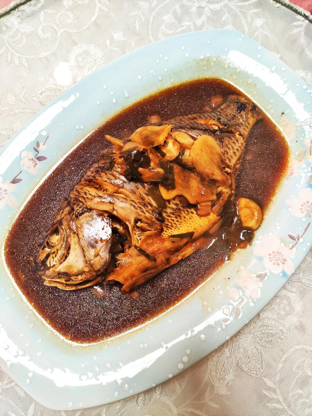 捷赛锅版 红烧鱼（2人份）超级好吃！终于找到我爱吃的红烧鱼的调味料配方了！