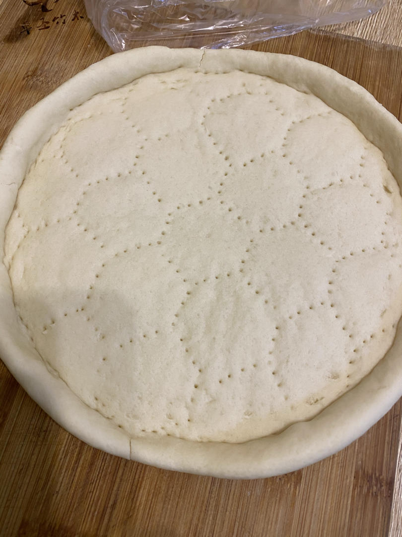 八寸披萨饼皮（四个）制作