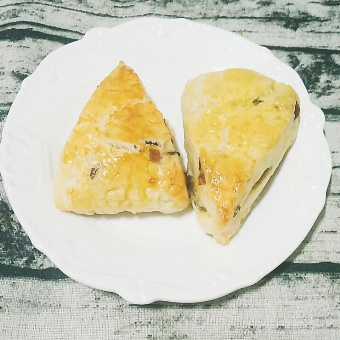 葡萄干司康（酵母版）